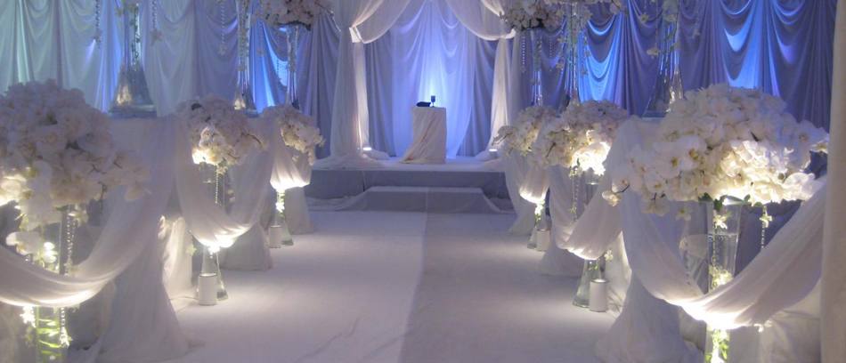 Antalya Düğün Beyaz Süsleme